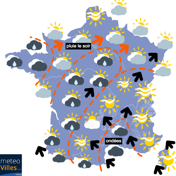 Retour de la pluie, puis du froid par le Nord !