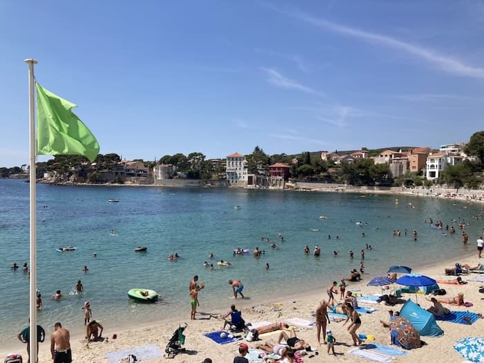 Les températures de l'eau de mer se réchauffent en cette mi-août