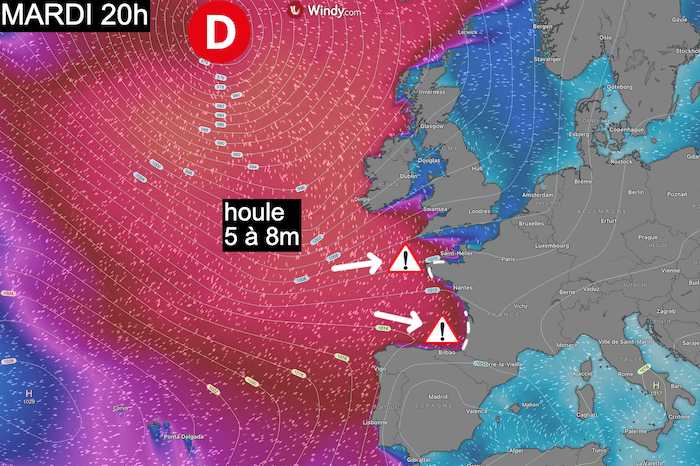 Vigilance vagues submersion : une houle cyclonique va déferler sur nos côtes