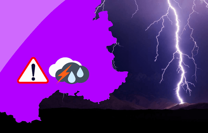 Orages et fortes pluies en Méditerranée de mercredi soir à jeudi matin