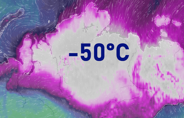 La Sibérie gèle à -50 degrés... et ce n'est que le début !