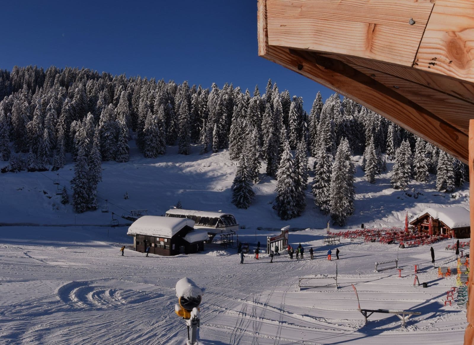Image d'illustration pour Retour de la neige en montagne!