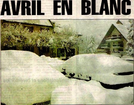 Image d'illustration pour L'hiver en Avril : retour sur certains évènements marquants 