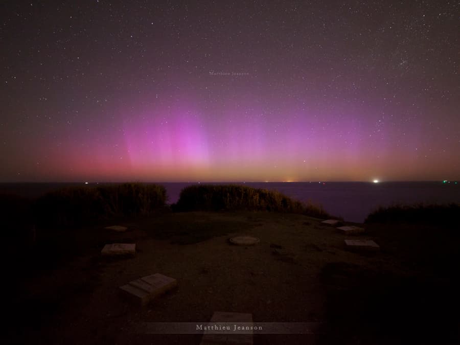Image d'illustration pour Tempête solaire - des aurores boréales jusqu'en France?