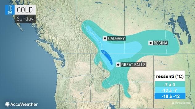 Image d'illustration pour Tempête hivernale historique entre Alberta et Montana