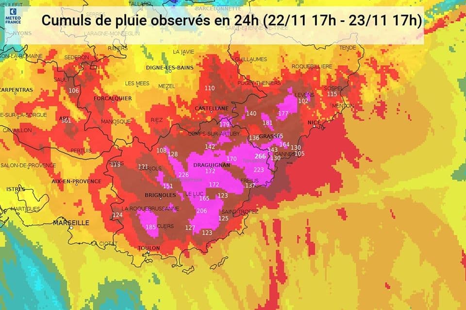 Image d'illustration pour Episode pluvieux en Méditerranée : suivi et prévisions