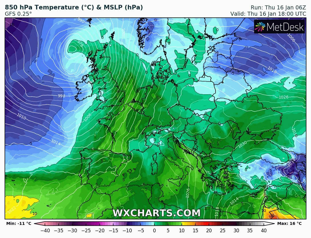 Image d'illustration pour Coup de froid sec sur la France à partir du week-end