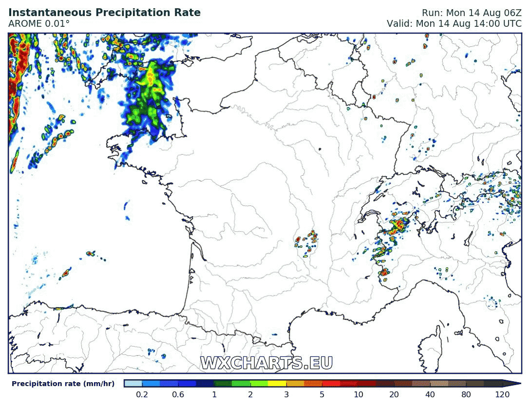 Image d'illustration pour Une journée de chaleur... avant les orages 