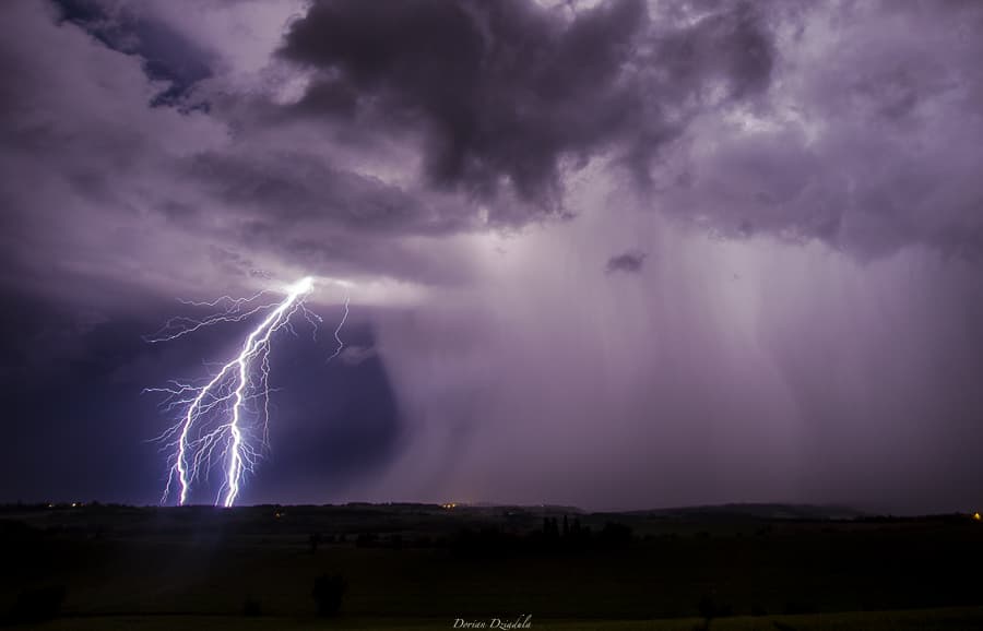 Image d'illustration pour De nombreux orages et des dégâts 