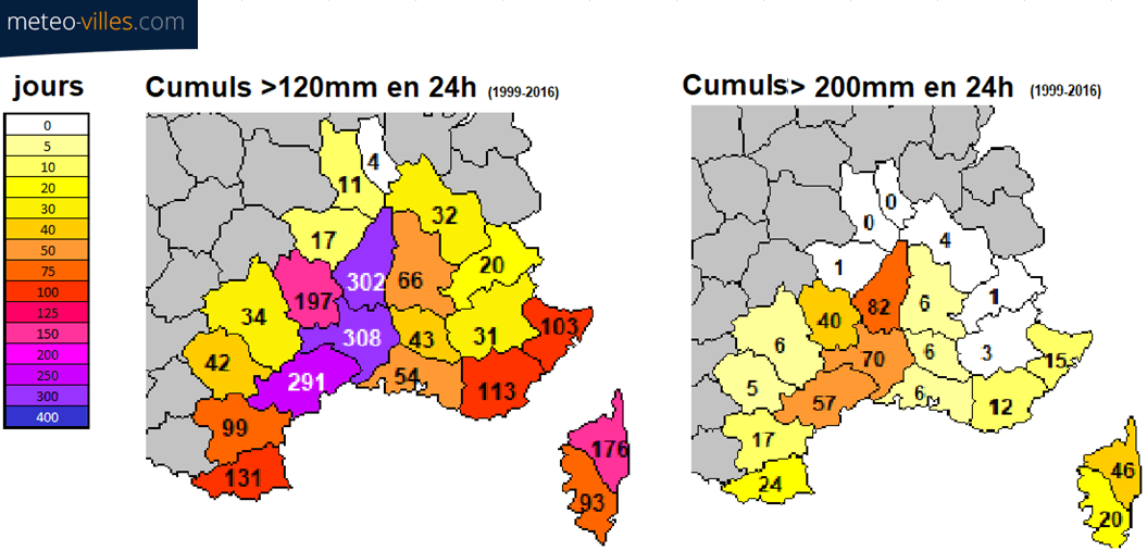 Image d'illustration pour Episodes méditerranéens - quelles sont les zones à risque?