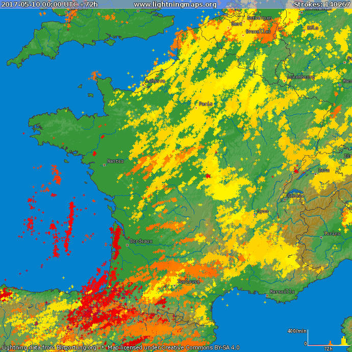 Image d'illustration pour De nombreux orages et des dégâts 