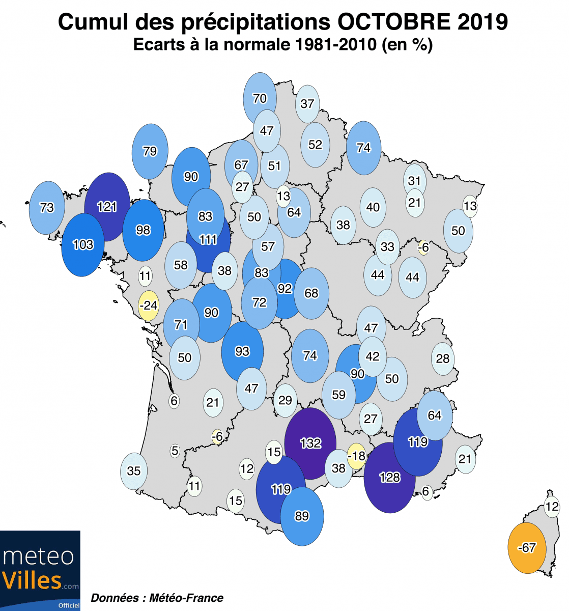 Image d'illustration pour Un automne particulièrement perturbé sur la France : Premier bilan