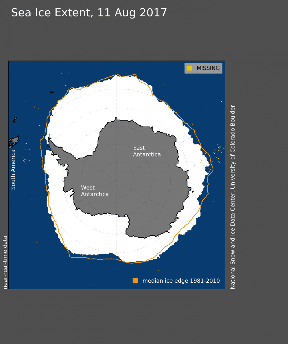 Image d'illustration pour Point sur la banquise mondiale en Juillet 