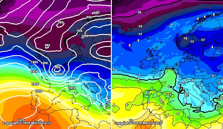 Image d'illustration pour Giboulées et risque de neige en plaine de mardi soir à jeudi