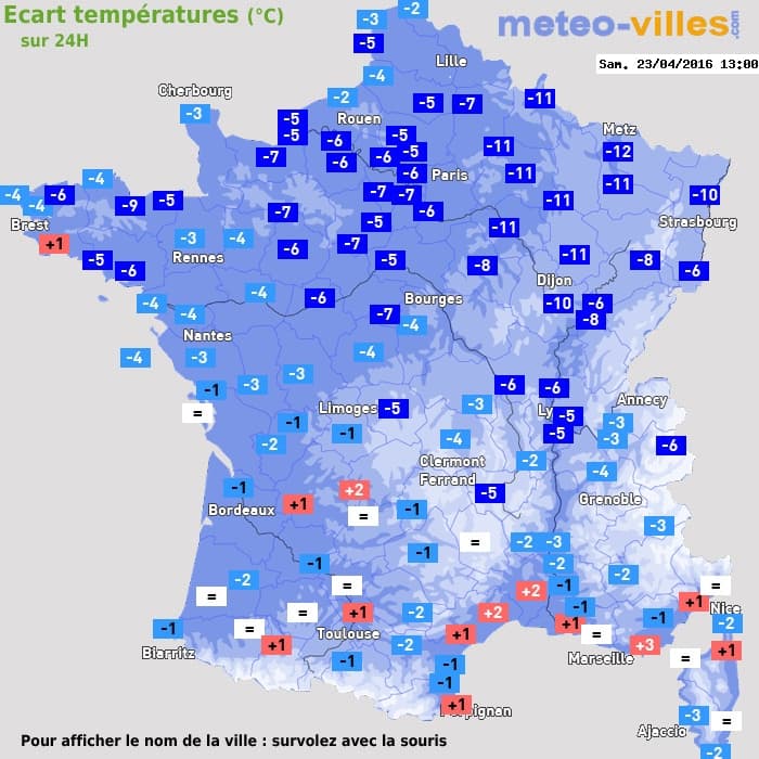 Image d'illustration pour Fraicheur et giboulées sont de retour
