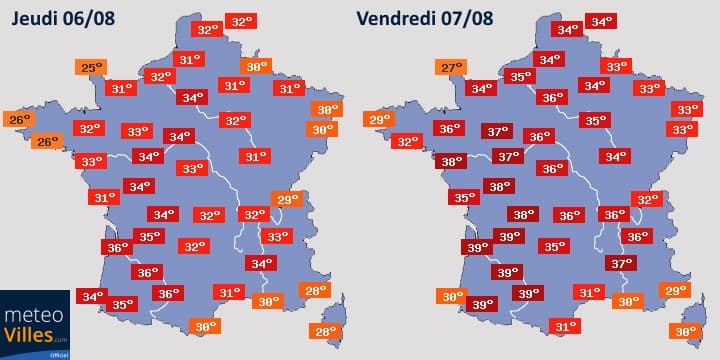 Image d'illustration pour Épisode caniculaire assez durable dès la seconde partie de la semaine