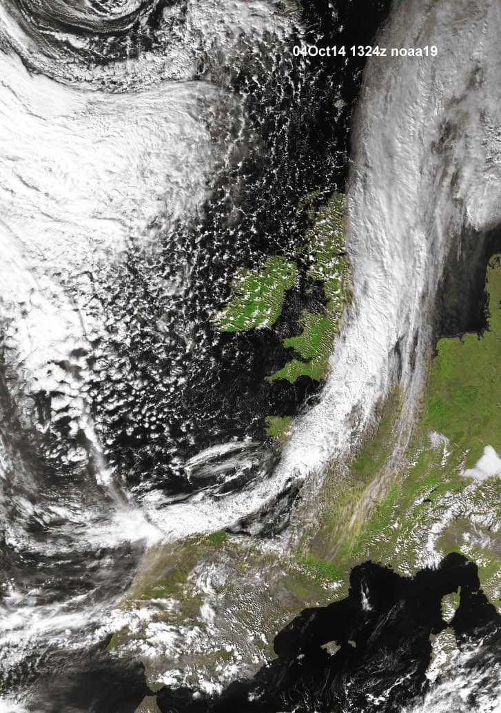 Image d'illustration pour Passage d'un front froid - première neige sur les Highlands