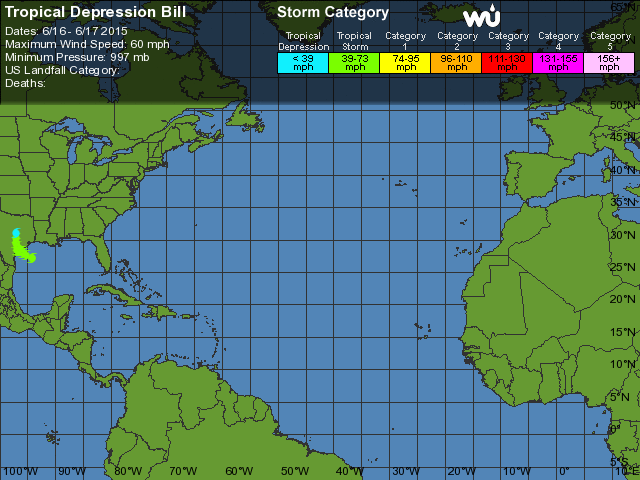Image d'illustration pour L'ex ouragan Danny circule sur le Nord de l'Arc antillais