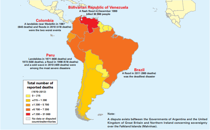 Image d'illustration pour Mortalité et pertes économiques dues aux phénomènes météorologiques