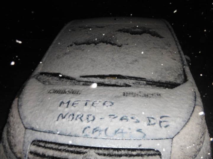 Image d'illustration pour Neige : premiers flocons de la saison sur le Nord de la France