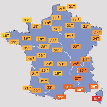 Image d'illustration pour Pluie, vent et fraicheur à partir de mardi ! 