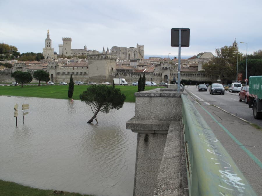 Image d'illustration pour Crue du Rhône la plus importante depuis 2003