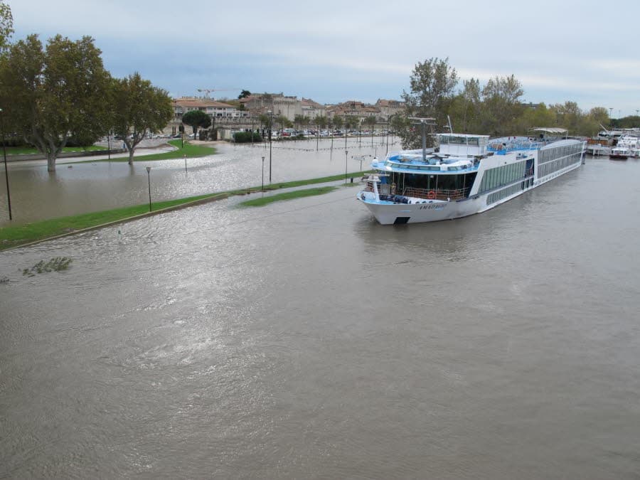 Image d'illustration pour Crue du Rhône la plus importante depuis 2003