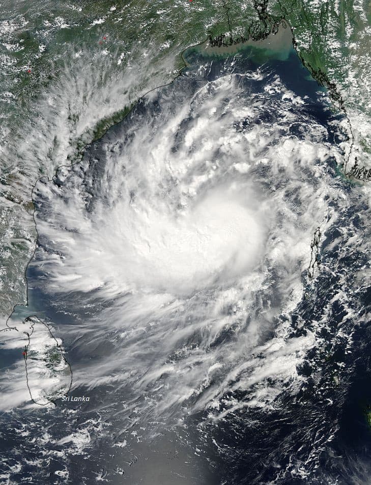 Image d'illustration pour Bilan après le passage du cyclone Hudhud en Inde