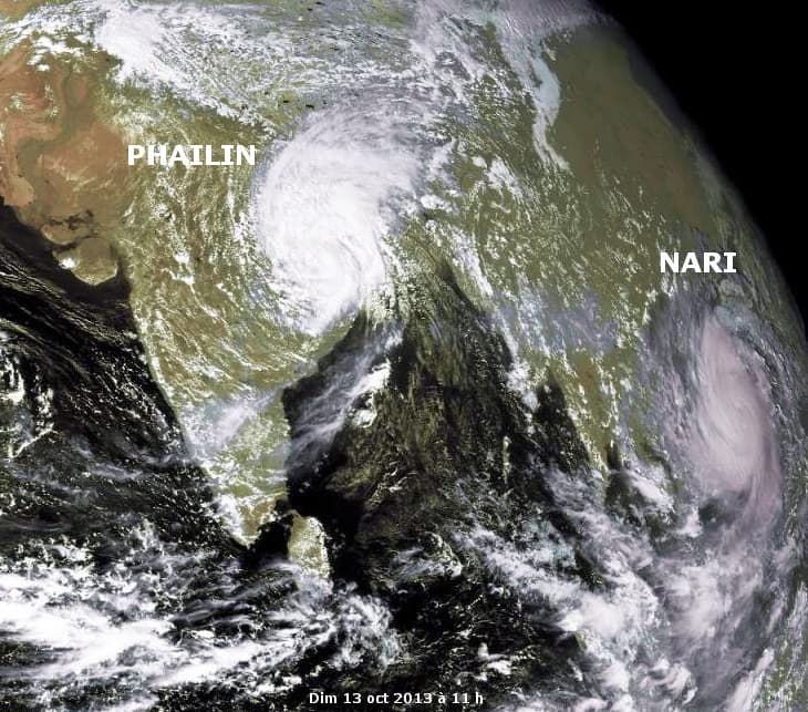 Image d'illustration pour Ex cyclone très intense Phailin (Inde)