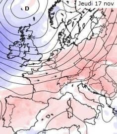 Image d'illustration pour Le vent doux de l'Atlantique repousse le froid