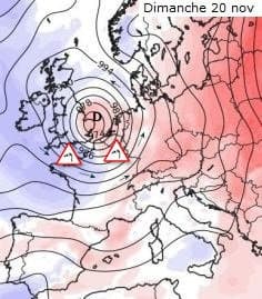Image d'illustration pour Le vent doux de l'Atlantique repousse le froid