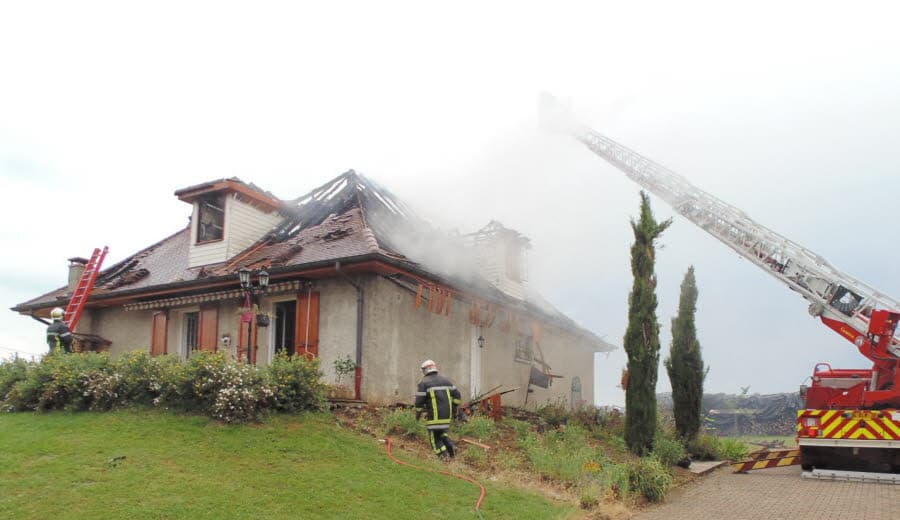 Image d'illustration pour Foudre : quatre maisons incendiées en 2 jours en Isère