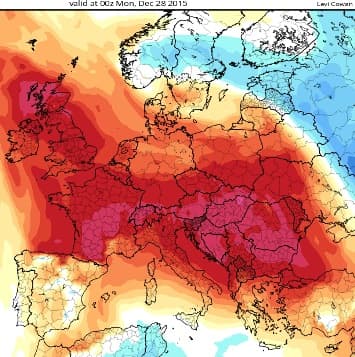 Image d'illustration pour Vers une vague de froid sur l'Europe de l'Est