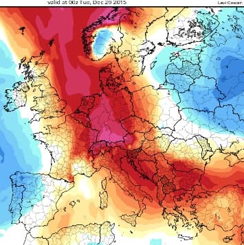 Image d'illustration pour Vers une vague de froid sur l'Europe de l'Est