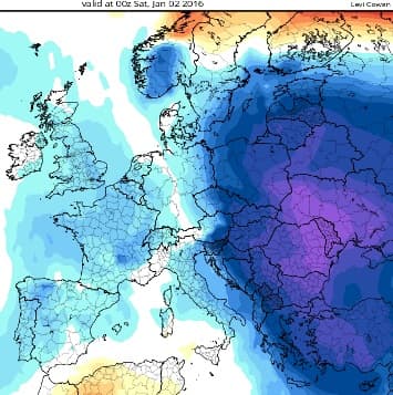 Image d'illustration pour Vers une vague de froid sur l'Europe de l'Est