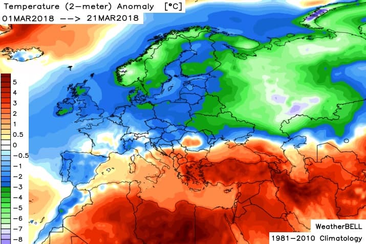 Image d'illustration pour Vers un temps perturbé et frais jusqu'à la mi-avril ? 