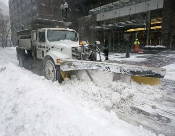 Image d'illustration pour Blizzard, neige et records de froid entre Canada et Etats-Unis