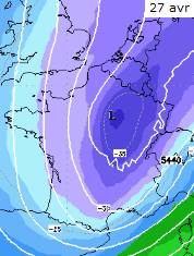 Image d'illustration pour Neige abondante en montagne & giboulées jusqu'en plaine