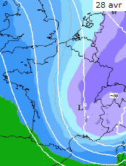 Image d'illustration pour Neige abondante en montagne & giboulées jusqu'en plaine