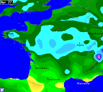 Image d'illustration pour Suivi et prévision du risque de gelée cette semaine