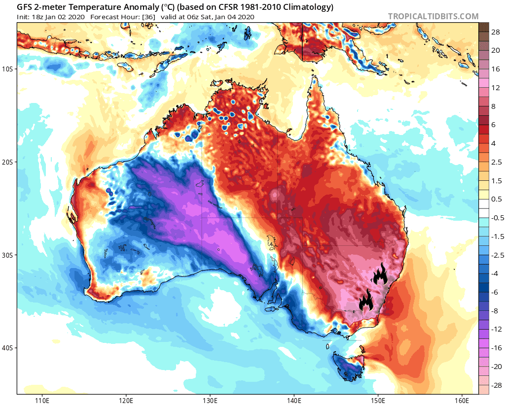 Image d'illustration pour Les incendies en Australie sont-ils liés au réchauffement climatique ? 