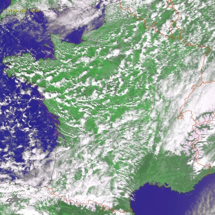 Image d'illustration pour Giboulées, orage et grêle provoquent des accidents