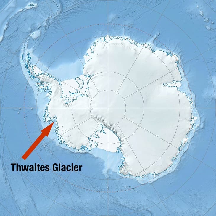 Image d'illustration pour Point de non retour de la fonte des glaciers en Antarctique