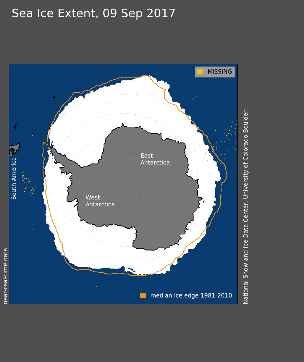 Image d'illustration pour Banquise Arctique & Antarctique : le bilan du mois d'Août 