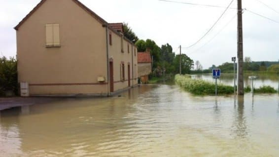 Image d'illustration pour Fortes pluies et quelques inondations entre Loiret et Seine et Marne