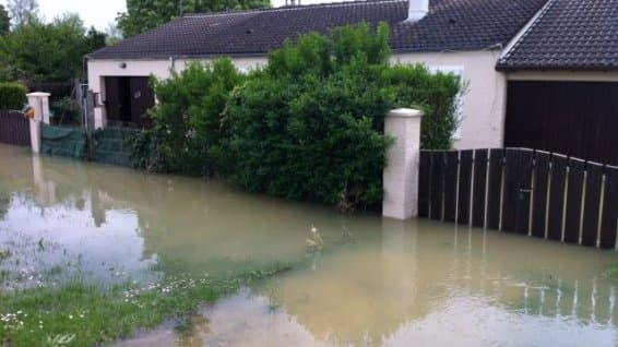 Image d'illustration pour Fortes pluies et quelques inondations entre Loiret et Seine et Marne