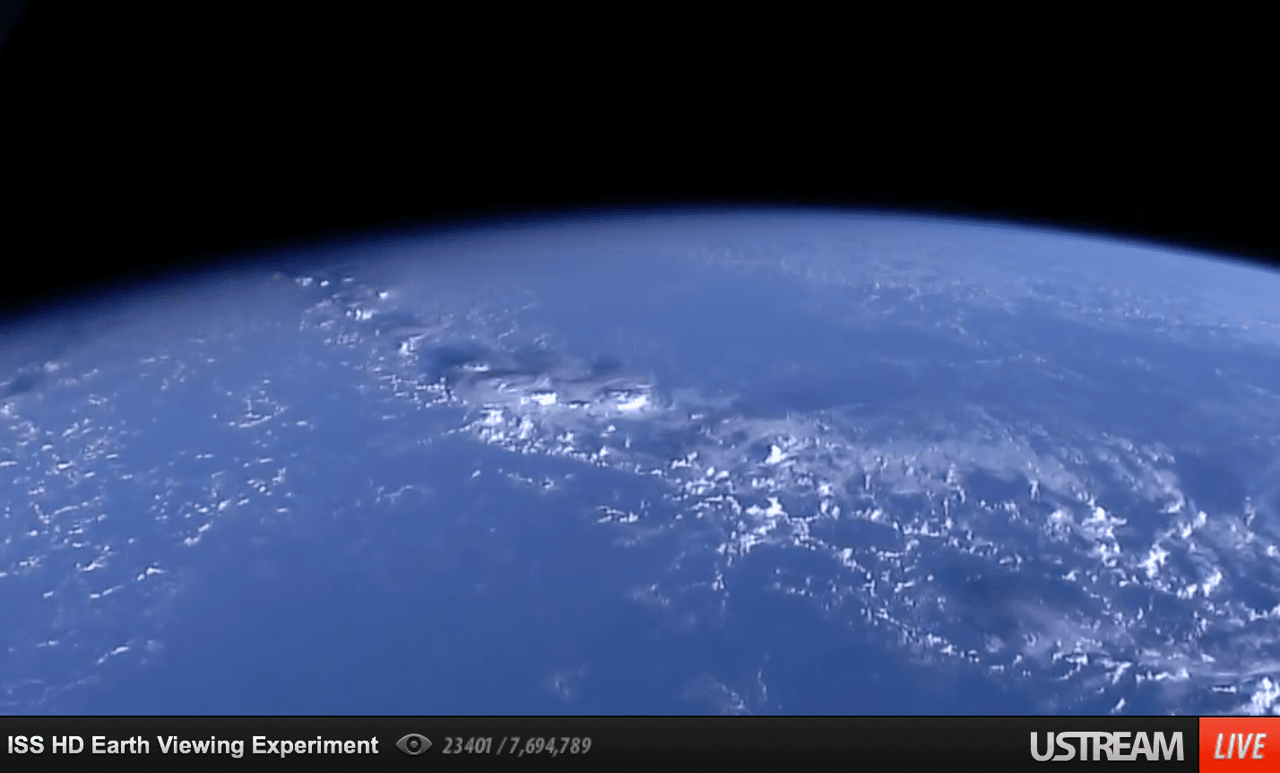 Image d'illustration pour Images en direct depuis la Station Spatiale Internationale