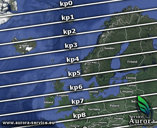 Image d'illustration pour Tempête solaire - des aurores boréales jusqu'en France?