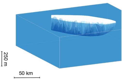 Image d'illustration pour Un immense iceberg se détache de la péninsule Antarctique