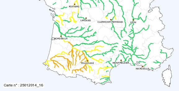 Image d'illustration pour Suivi des intempéries dans le Sud-Ouest et près des Pyrénées
